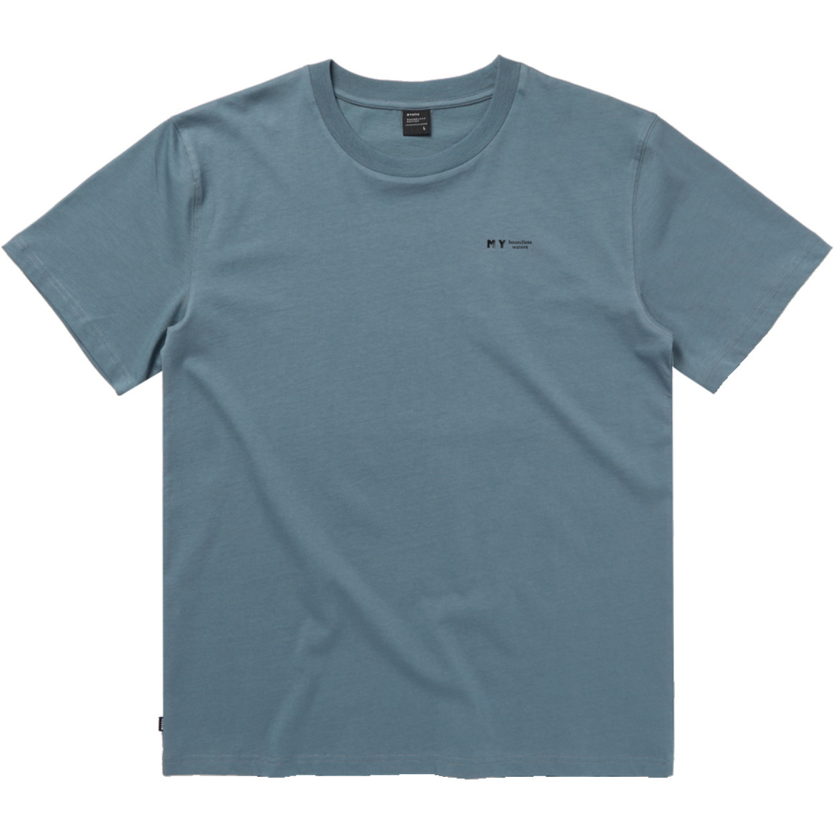 2026 Mystic Mens Center Tee 35105.26033 - Tidal Blue